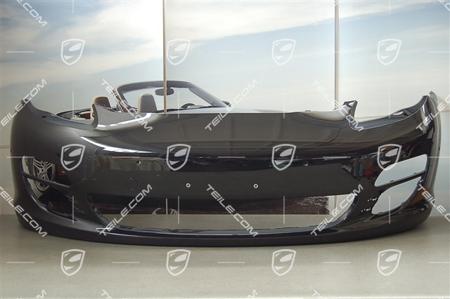 Front bumper, with headlight washer system and PDC sensors Front bumper, with headlight washer system and PDC sensors