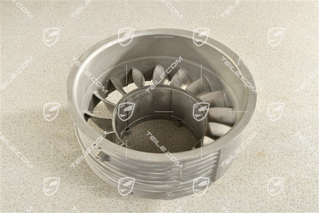 Fan housing, generator