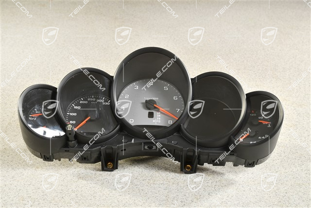 Instrument cluster / Speedometer, PDK, Silver Dials