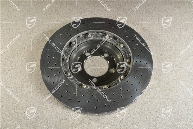 PCCB Ceramiczna tarcza hamulcowa, GT3/GT3RS/GT2RS, minimalnie uszkodzona, R