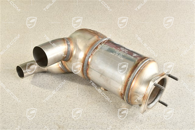 Catalytic converter, sports exhaust system, cyl. 4-6, R