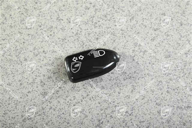 Lights Switch trim / cover cap, glossy black