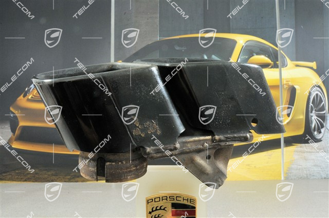 Endrohr, in Schwarz, Turbo S, R