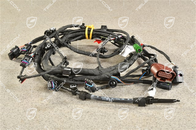 Wiring harness / Cable loom for rear bumper, parking assistant / Real Top View