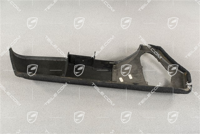 Ablagekasten Türverkleidung , Teppich / Leder, Schwarz, R