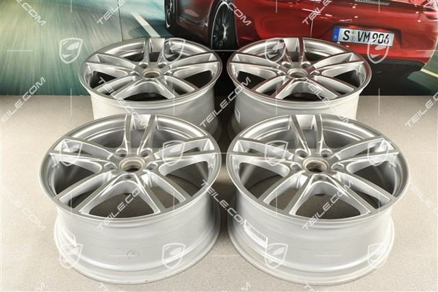 20-inch Cayenne Sport COUPE Design wheel rim set, 10,5J x 20 ET55 + 9J x 20 ET50