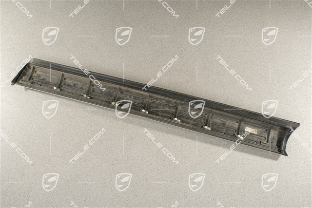 Listwa drzwi przednich, Pakiet aluminium, Czarno-szara, L