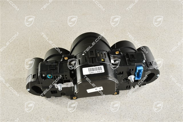 Instrument cluster / Speedometer, PDK, Black Dials GTS