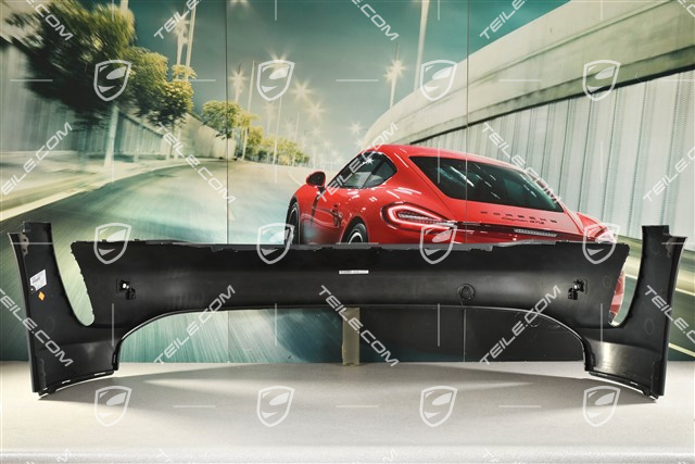 Front bumper, ultrasound parking aid