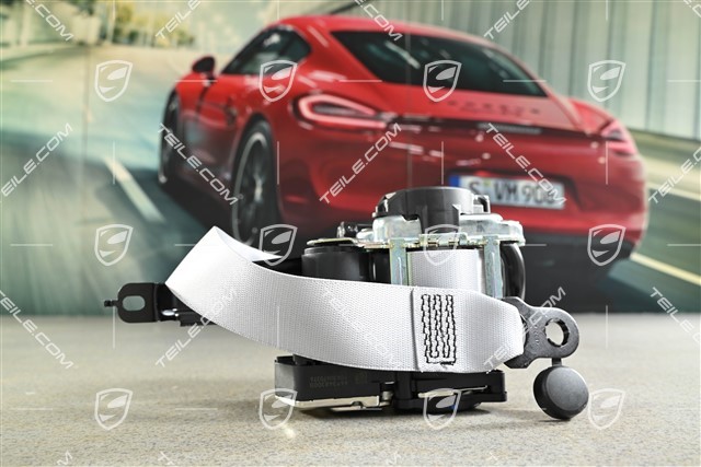 Cabrio, Sicherheitsgurt, Vorn, Silber, L