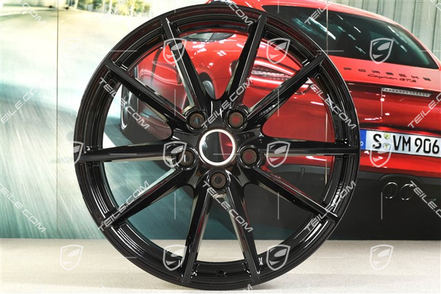 20" Felga Carrera S, 8,5J x 20 ET53, czarny Jet Black Metallic