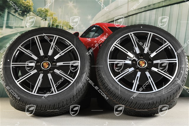 20-inch Sport Aero winter wheel set, rims 9J x 20 ET54 + 11J x 20 ET60, Goodyear winter tyres 245/45 R20 + 285/40 R20