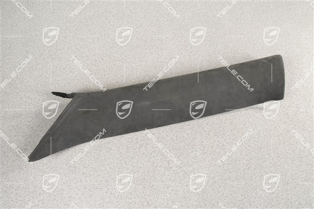 Verkleidung von A-Säule, Alcantara, Schwarz, Coupe, L