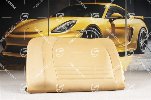Notsitzrückenlehne / Rücksitz / Rückenlehne, Hinten, Kunstleder, Savannabeige, Coupe, L