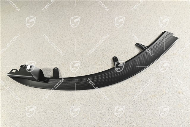 Turbo, Zierleiste für Heckleuchte, Schwarzmatt, L