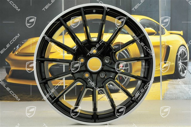 21" Felga SportPlus, tylna, 10J x 21 ET45, czarny wysoki połysk