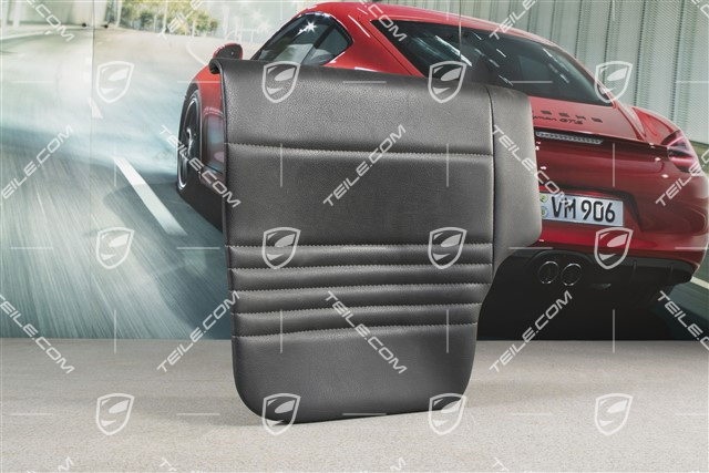Notsitzkissen, Coupe/Targa, Kunstleder, Schwarz, R