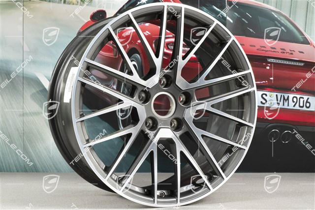 20+21" Felgensatz Turbo V, Felgen: vorne 9J x 20 ET41 + hinten 11,5J x 21 ET67