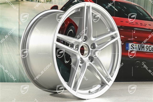 19" Felge Carrera VI, 11J x 19 ET56, Brilliant Silver