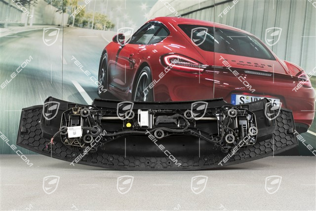 Rear spoiler with driving mechanism, without upper part