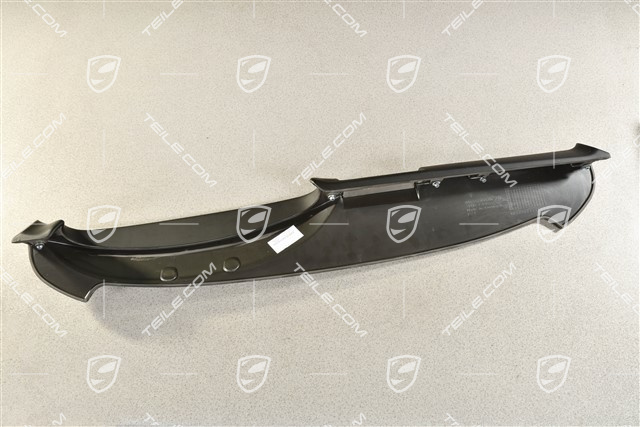 Dashboard / Instrument trim, upper part, Leatherette, Black
