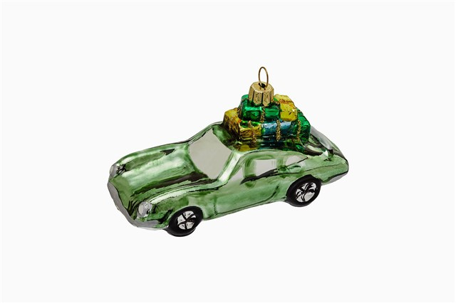 Porsche 911 Carrera RS 2.7 Weihnachtskugel Grün Porsche