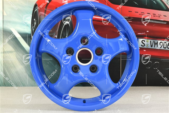 17" Felgensatz CUP I, 7J x 17 ET55 + 9J x 17 ET55, Maritime Blue