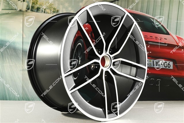21" Felga Carrera Exclusive Design, 11,5J x 21 ET79, czarny satynowy półmat