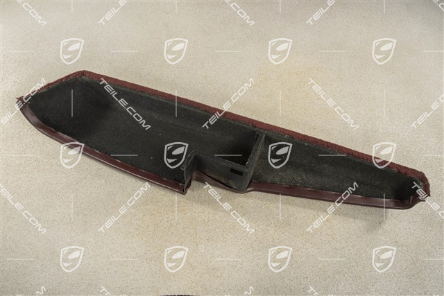 Ablagekasten Türverkleidung , Teppich / Leder, Weinrot, L