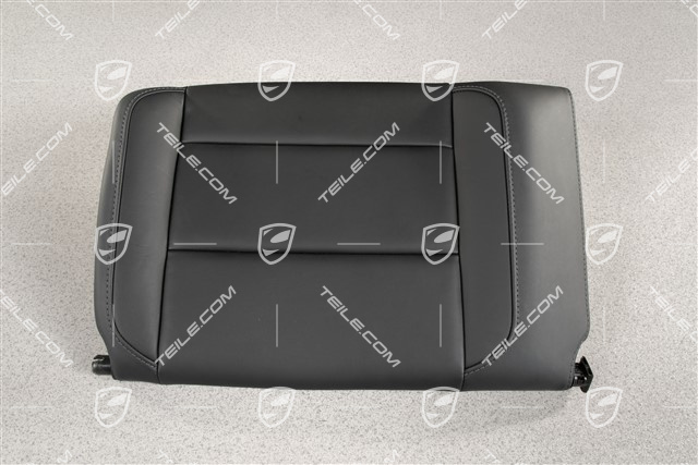 Notsitzrückenlehne / Rücksitz / Rückenlehne, Hinten, Leder, Schwarz, Coupe, R