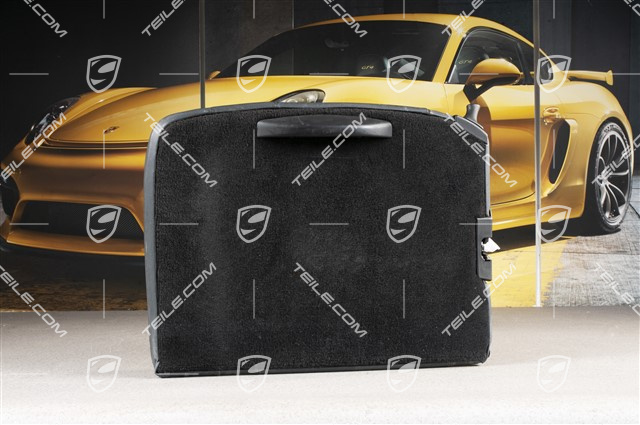 Notsitzrückenlehne / Rücksitz / Rückenlehne, hinten, Kunstleder, schwarz, coupe, R