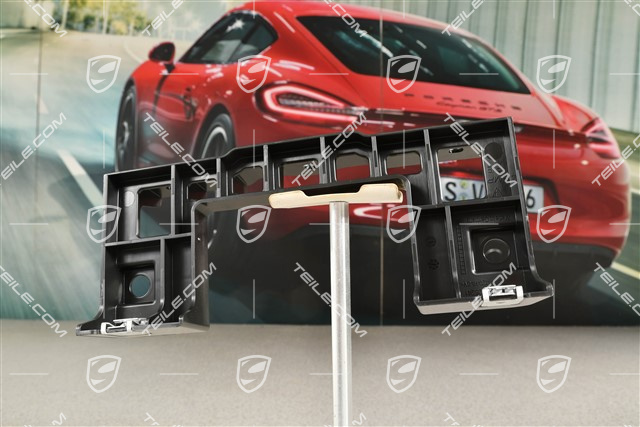 Support, rear underbody trim