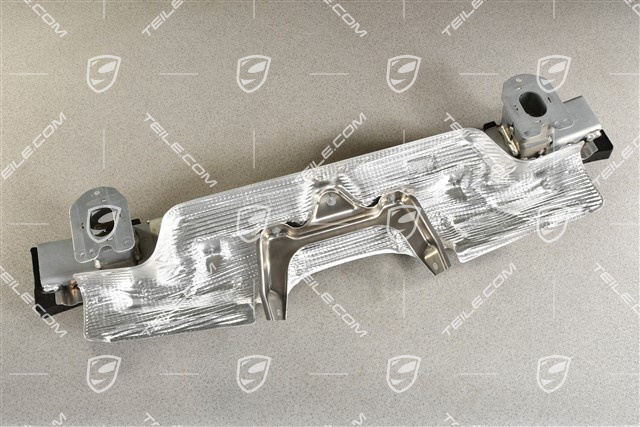 Rear bumper support rail