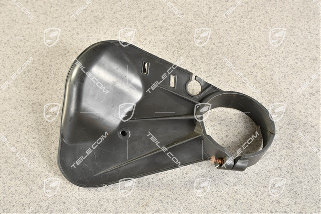 Stone guard / Rear suspension subframe leveling sensor cover, L