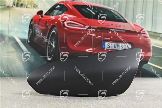 GT3 RS, Spoiler, Seitenteil für Heckflügel, Schwarzmatt, L