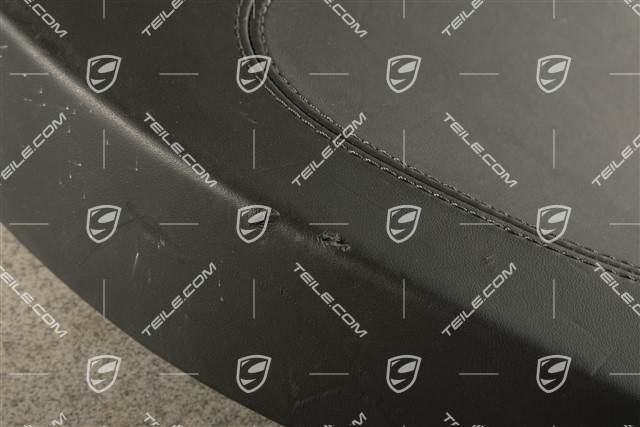 Türverkleidung, BOSE / Zierblende Türtafel in Galvanisiert, Leder Schwarz, L (beschadigt leder)