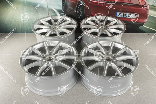 20" komplet felg Cayenne COUPE Design, 10,5J x 20 ET55 + 9J x 20 ET50