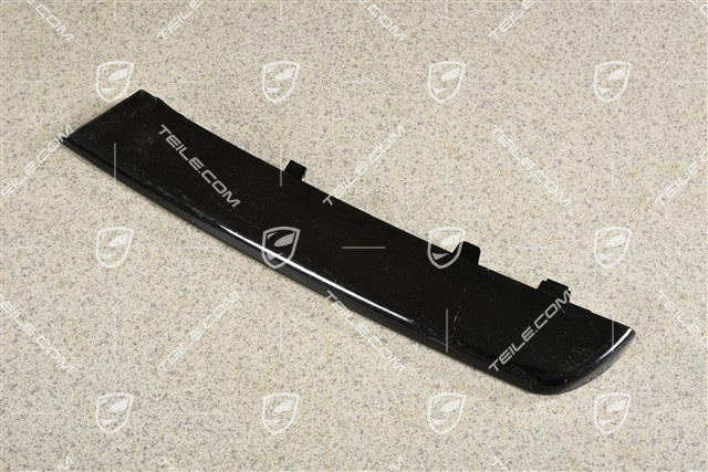 Turbo S, Front bumper disc / trim, upper, black, R