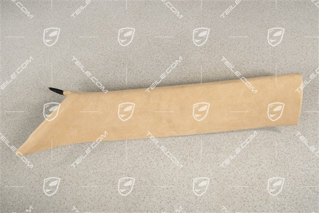 Verkleidung von A-Säule, Alcantara Luxorbeige, Coupe, L
