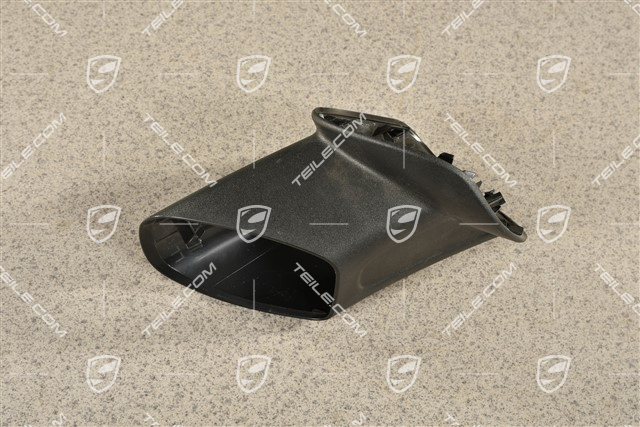 Aussenspiegel, Spiegelfuss, Abdeckkappe, Satinschwarz, R