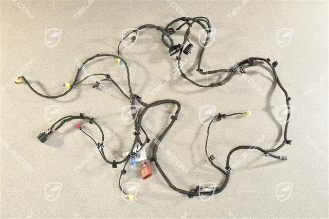 Wiring harness front bumper, pedestrian protection standard