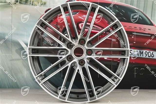 22-inch wheel rim setTurbo IV, 11,5J x 22 ET52 + 10J x 22 ET48, for Coupé