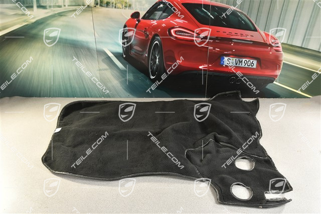 Bugraummatte, Teppich, vorne, Schwarz