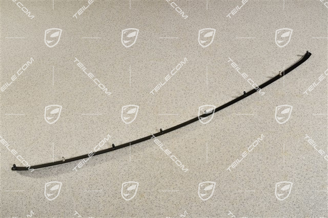 Befestigungsschiene für Heckspoiler Gummibalg Rückwand, unten