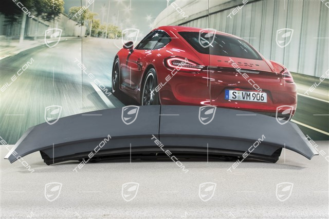 Rear spoiler, complete with driving mechanism, Turbo