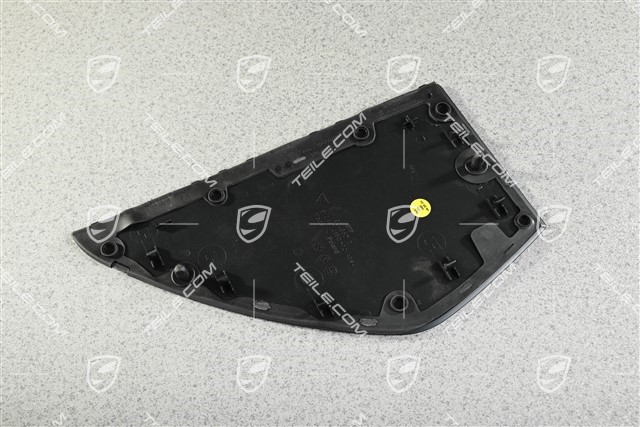 Dashboard trim lateral, Black, R