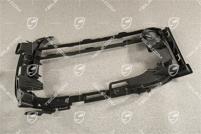 Turbo / Sport Design, Boczna kratka wentylacyjna zderzaka przedniego, czarny mat, R