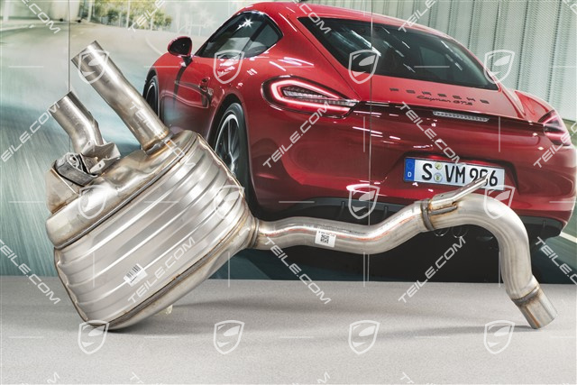 Rear silencer, Panamera Diesel, R