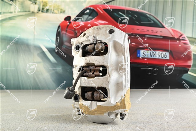 Zacisk hamulcowy tylnej osi, srebrny, R