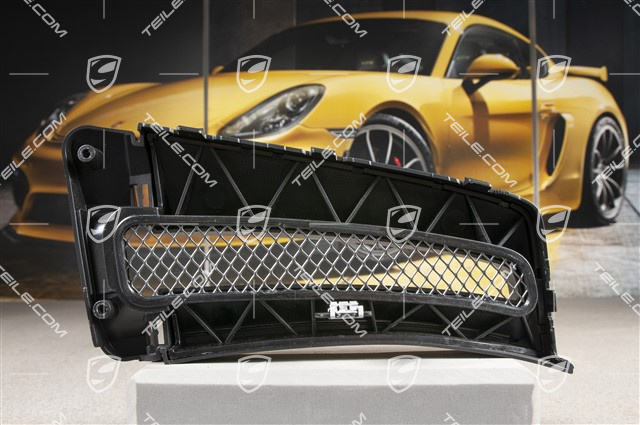 Front bumper, side ventilation grille, R Front bumper, side ventilation grille, R